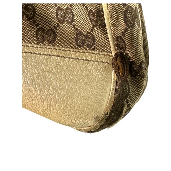 Gucci Princy Line GG Canvas Ribbon Tote Shoulder Bag - FLAWS Project Bag - Picture 7 of 9